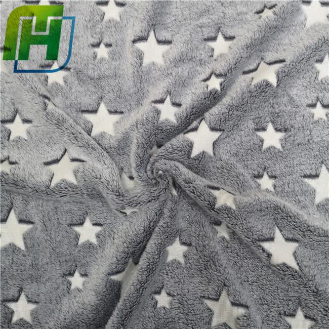 soft Flannel fleece fabric 