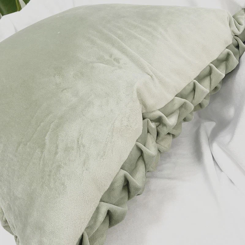handmade throw velvet pillows
