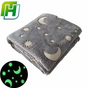 Night Light Flannel Fleece Blanket