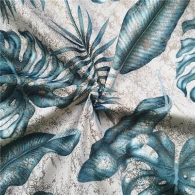 Почетна Штампа Велвет Тканина