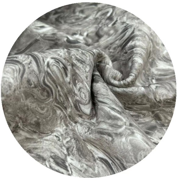 Полиестерска штампана Варвет тканина