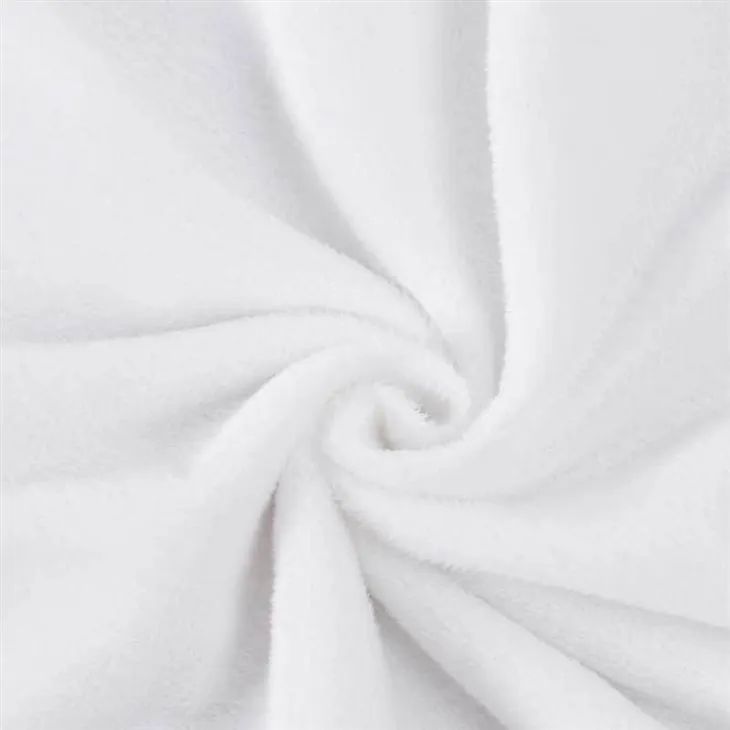 White Minky Fabric